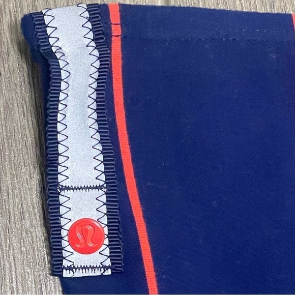 Lululemon Vinyasa scarf SHBG Sailor Stripe Hero Blue Alarming - Picture 4 of 7